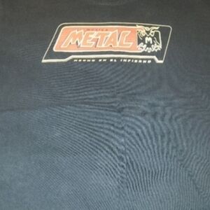 MUSICA METAL - HECHO EN EL INFIERNO - SHIRT MENS SIZE XL